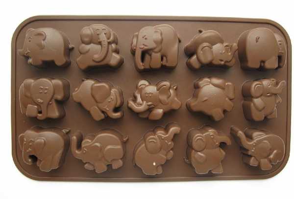Как залить шоколад в силиконовую форму